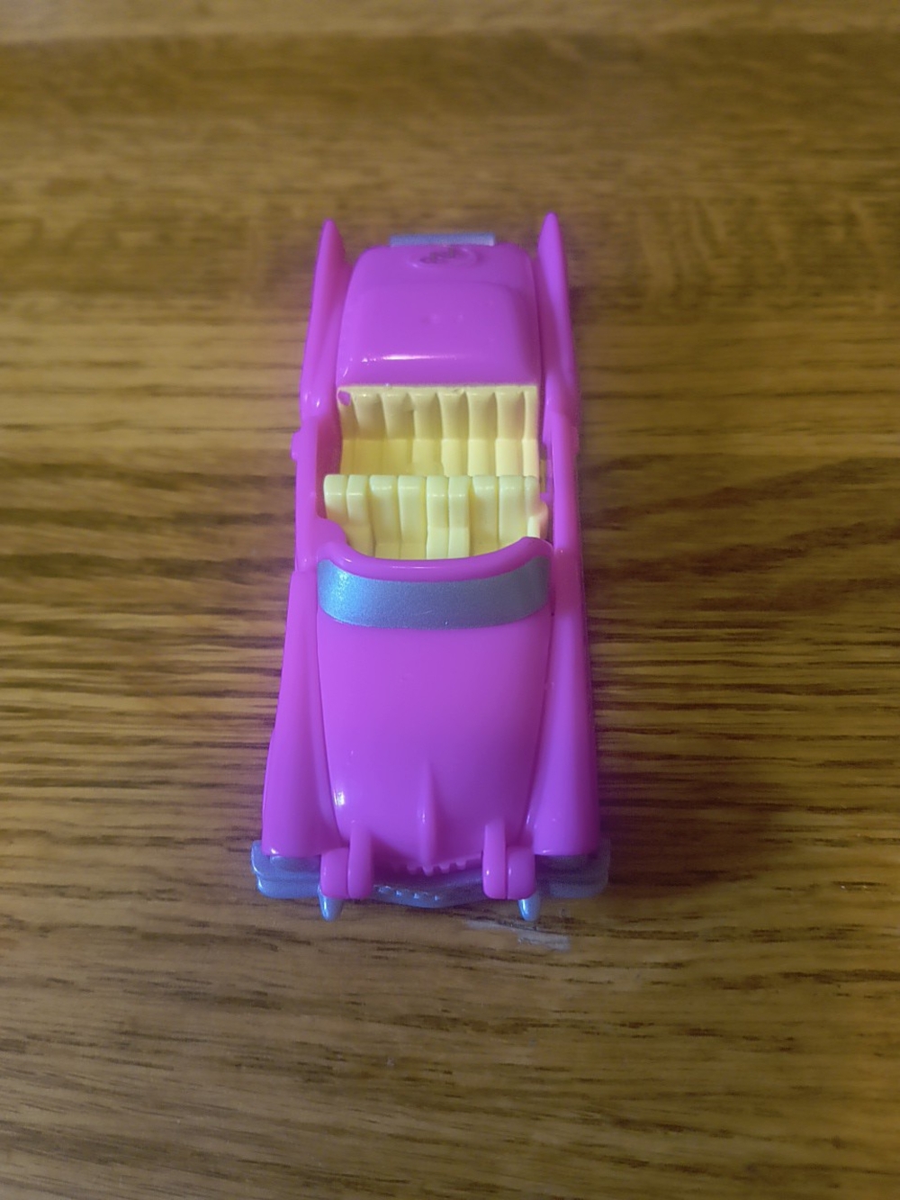 Vintage 1995 Bluebird Polly Pocket "Pool Party On The Go" Pink Convertible Car